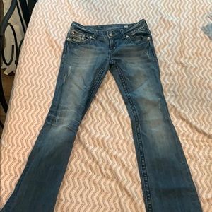 Boot cut jeans